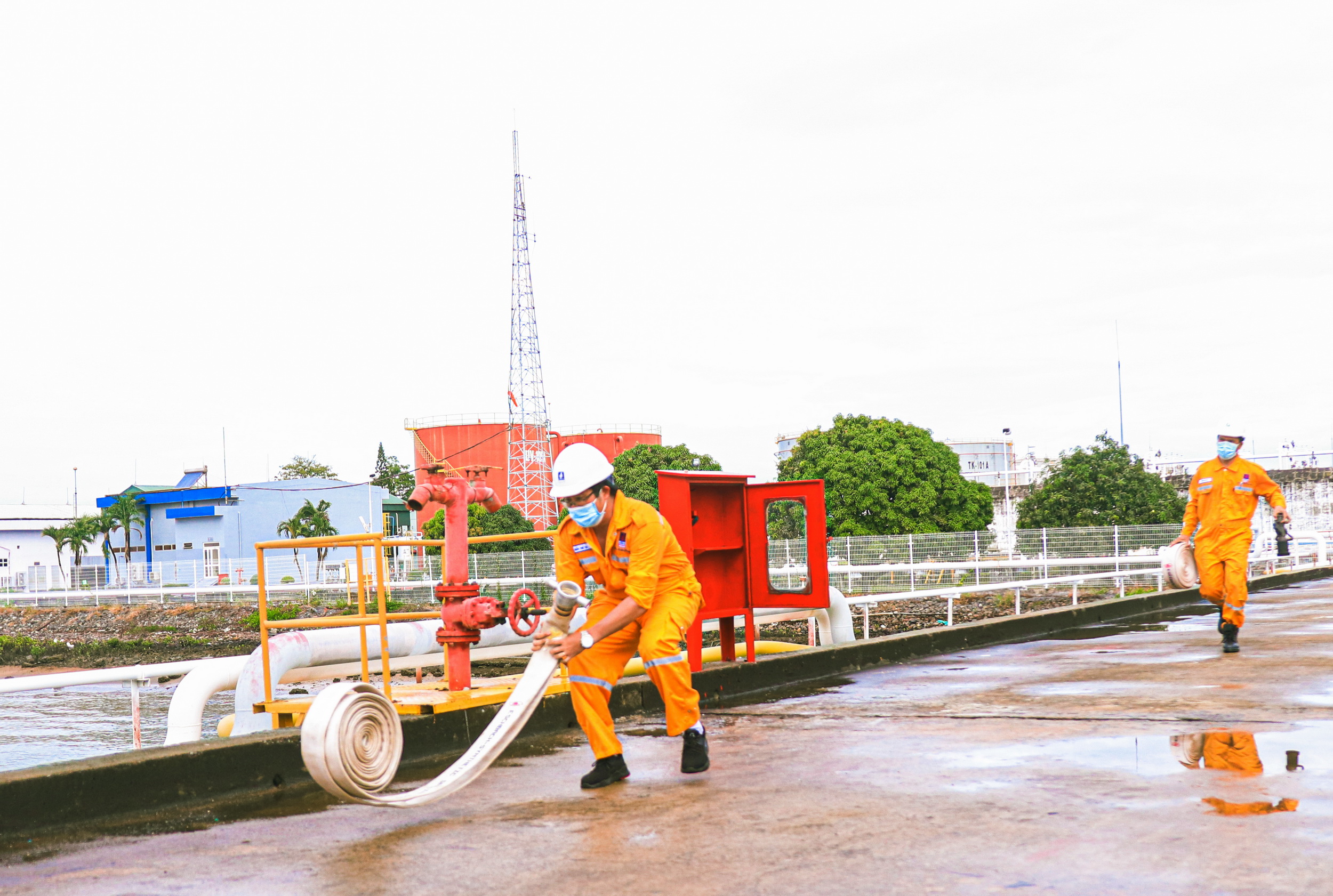 PV GAS đảm bảo công tác an toàn vệ sinh lao động 